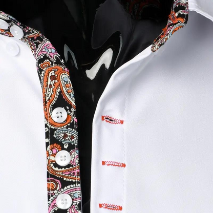 Men's Paisley Accent Dress Shirt