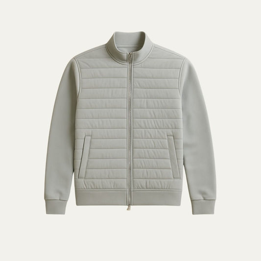 Men's Quilted Puffer Coat Lightweight - VibreMode