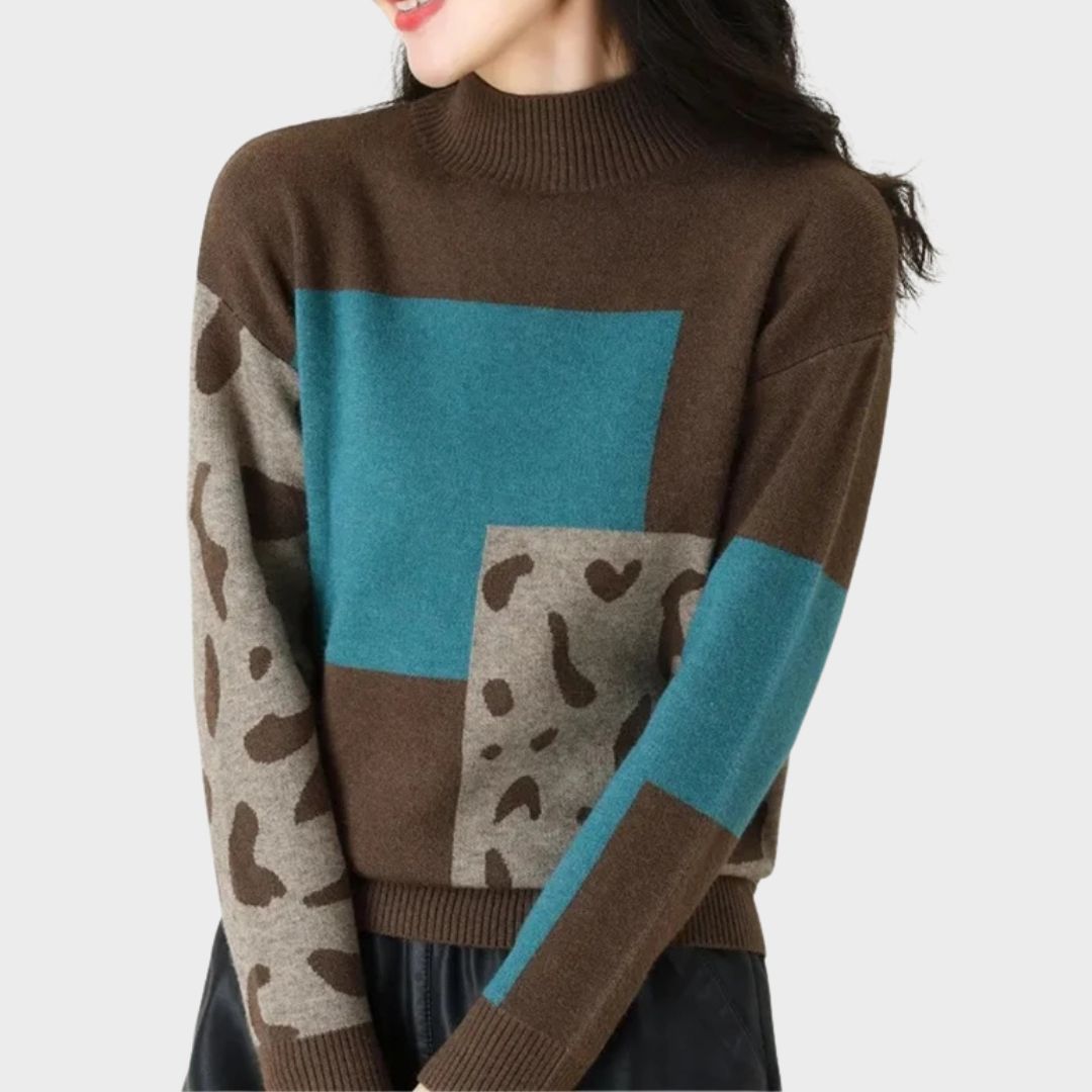 Cozy High Neck Warm Sweater
