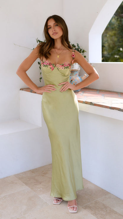 Elegant Ladies' Glitter Evening Party Dress