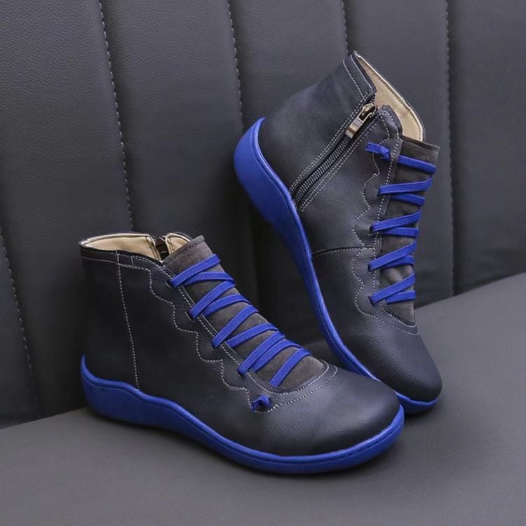 Comfortable Supportive Zip Ankle Boots