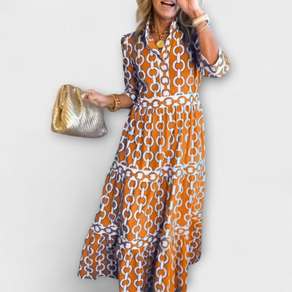 Women's Tiered Skirt Casual Dress