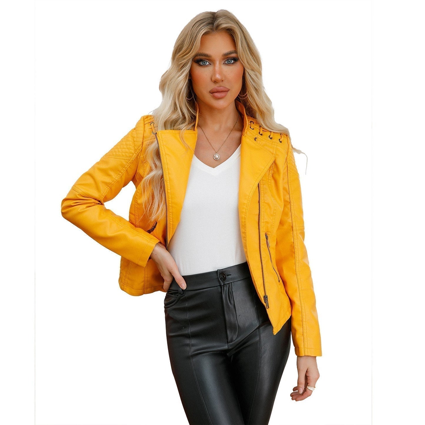 Lamb Leather Autumn Jacket
