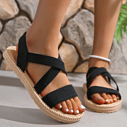 Adele Women's Woven Sandals