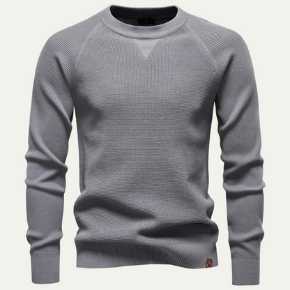 Men's Crew Neck Knitted Sweater