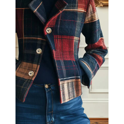 Timeless Checked Coat