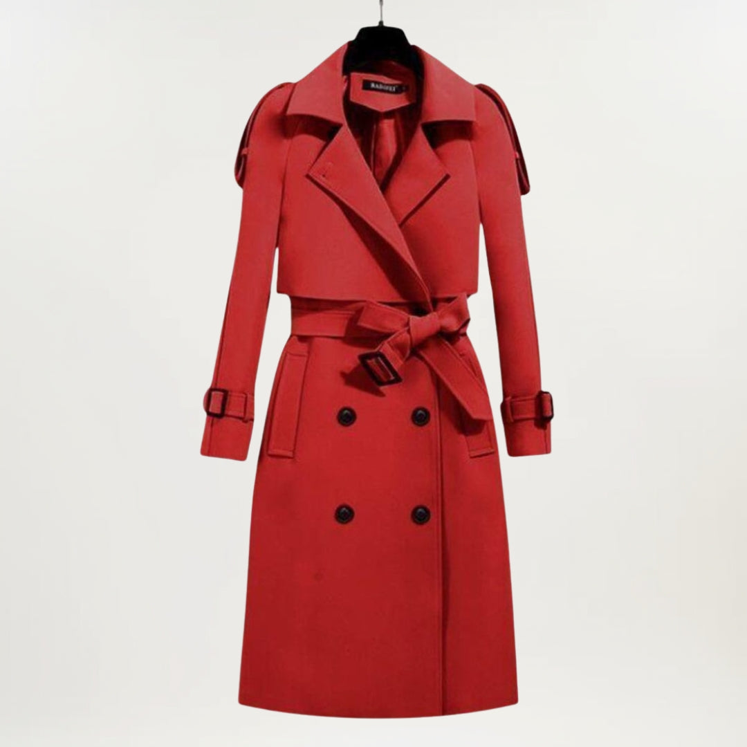Classic Double Breasted Rain Coat