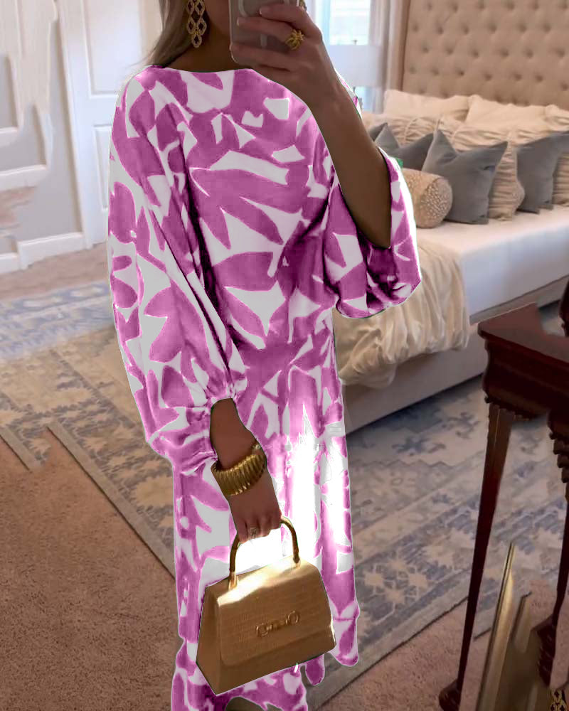 Women's Long Sleeve And Midi Skirt Set
