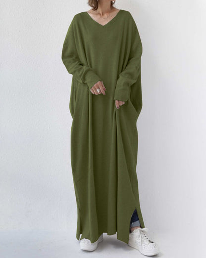 Women's Oversized Long Sleeve Winter Dress