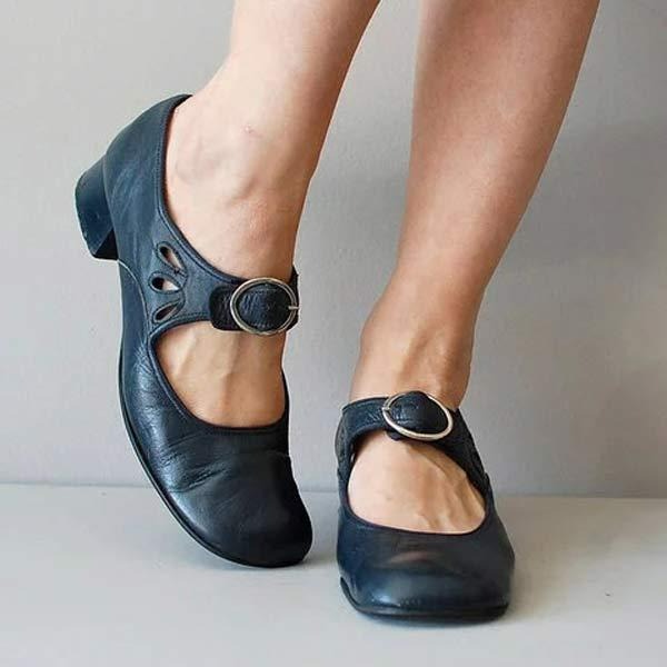 Fashionable Ladies Ankle Strap Sandals - VibreMode