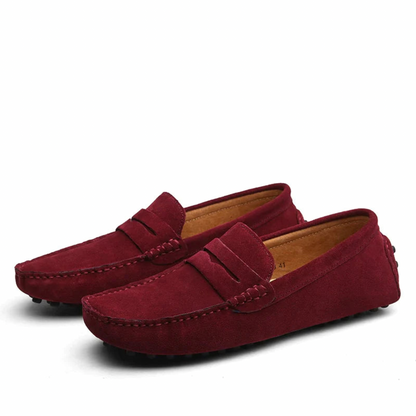 Men's Leather Loafers Brown