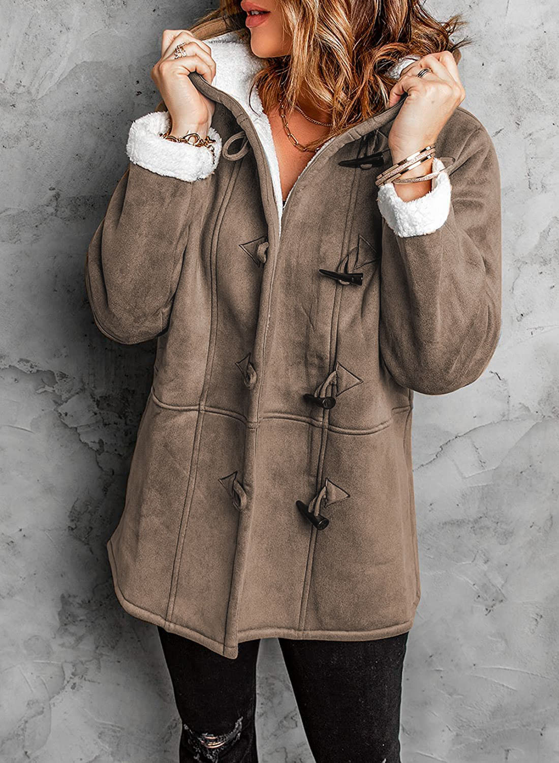 Women's Winter Coat Insulated Hooded Parka