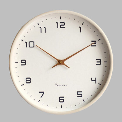 Wooden Wall Clock Scandinavian Style