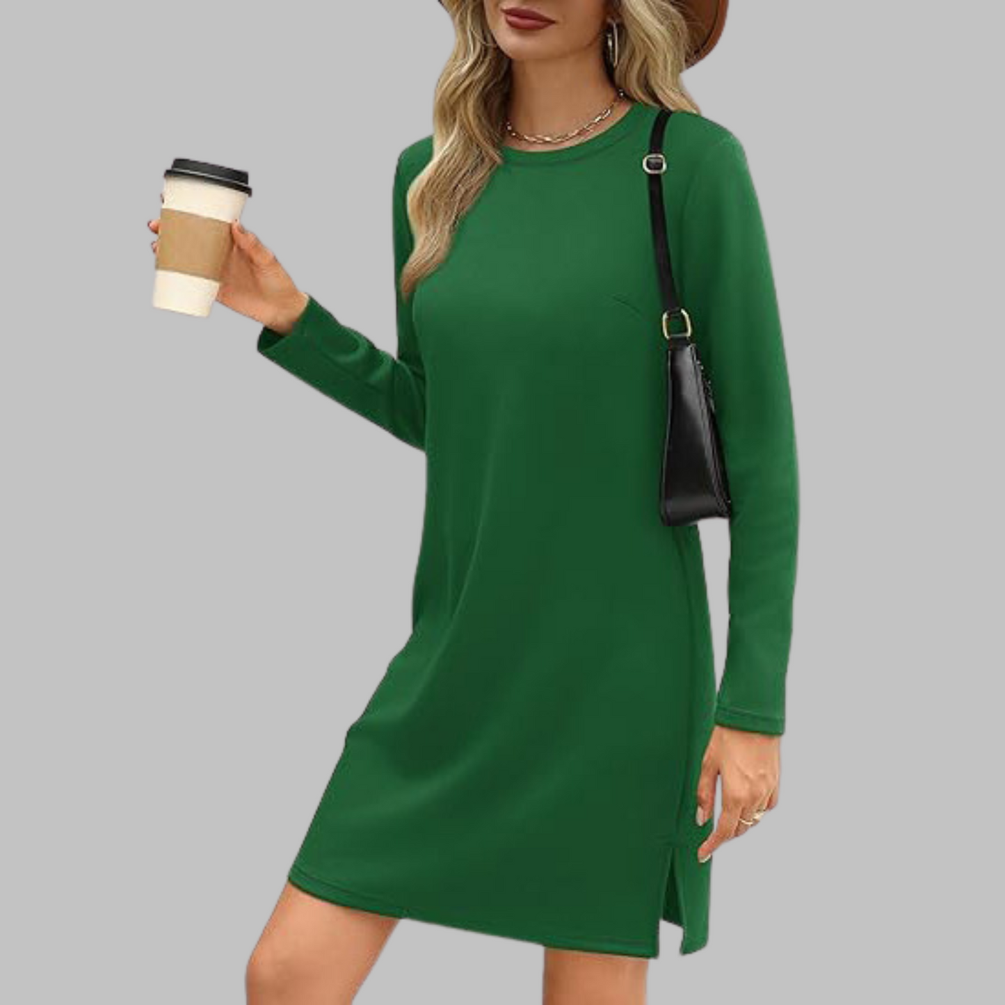 Women's Circular Neck Dress