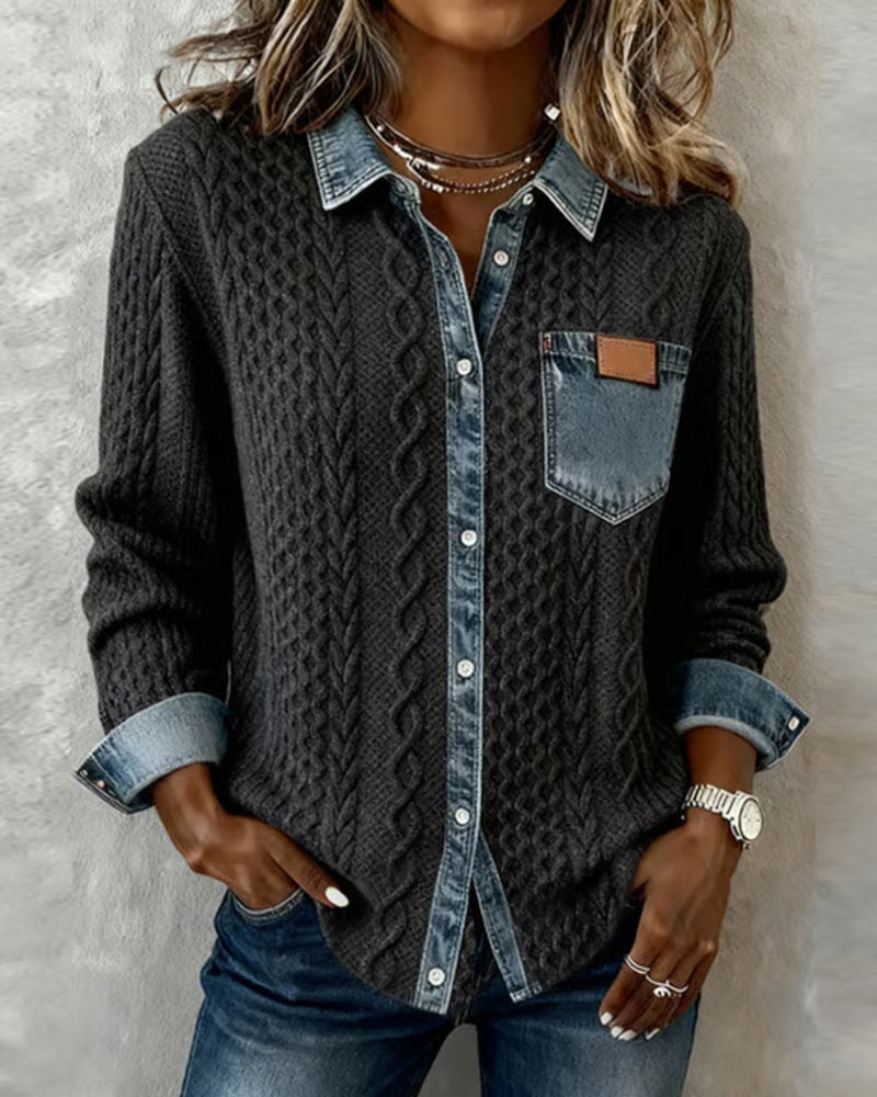 Women's Long Sleeve Shirt - VibreMode