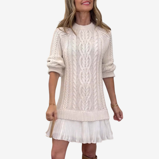 Grace™ | Unique Sweater Dress - VibreMode