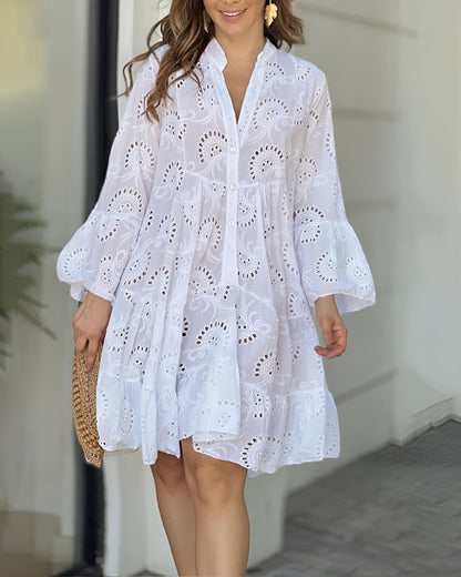 Women's Tummy Control Flowy Summer Dress - VibreMode