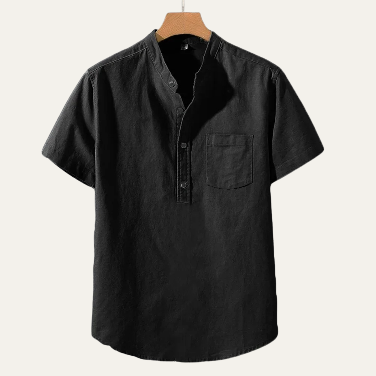 Men's Cotton Linen Shirt Breathable