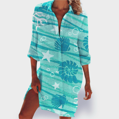 Elegant Women's Loose Fit Sundress Perfect Summer Wear