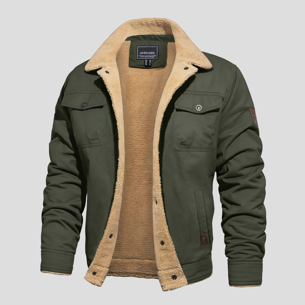 Men's Outdoor Jacket Warm Waterproof