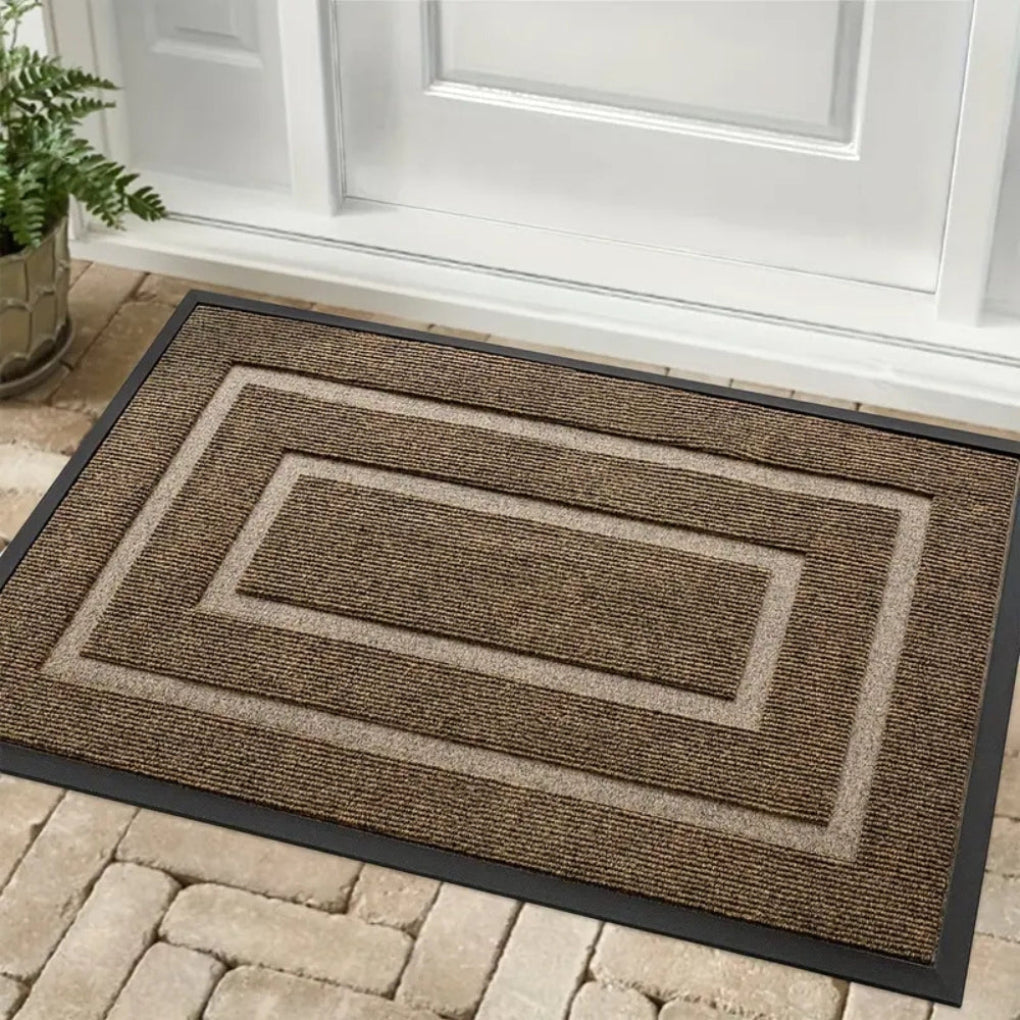Rubber Door Mat Water-Resistant Durable
