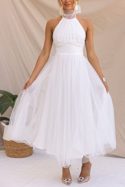 Women's Tulle Wedding Guest Dress