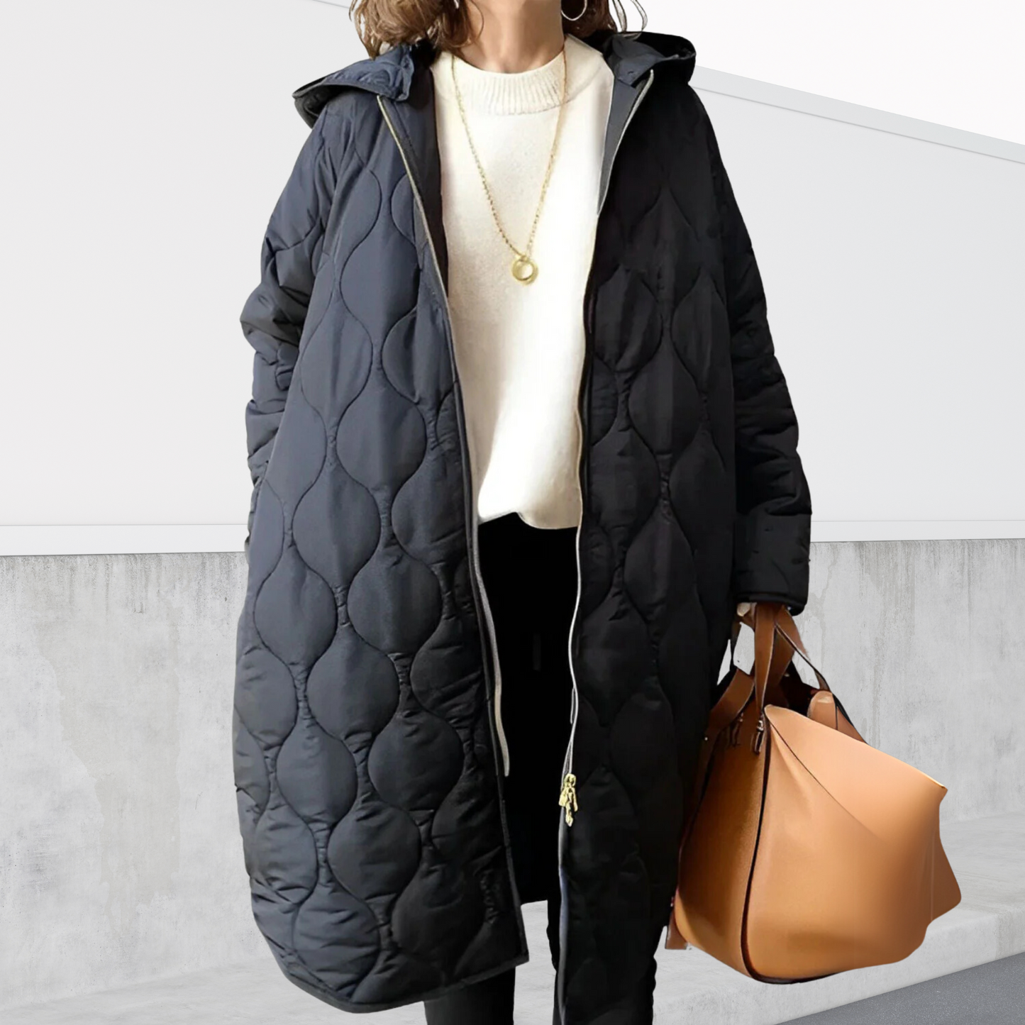 Large Hooded Waterproof Parka Jacket
