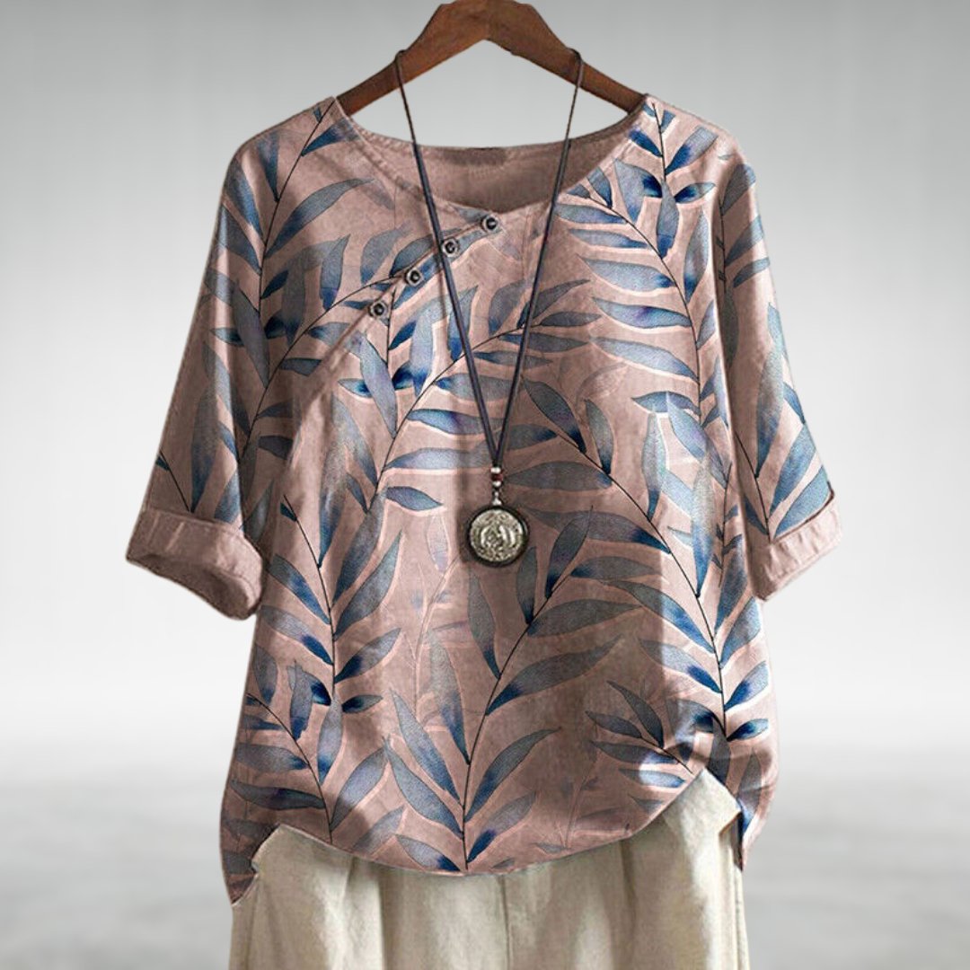 Image of Women's Floral 3/4 Sleeve Blouse