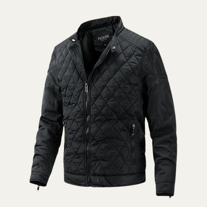 Men's Quilted Insulated Winter Jacket