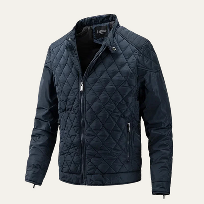 Men's Quilted Insulated Winter Jacket