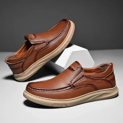 Verona Faux Leather Loafers