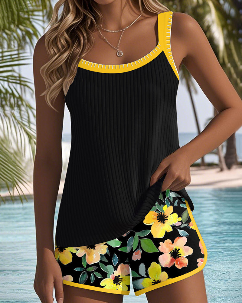 Anastasia Women's Tummy Control Tankini Swimsuit