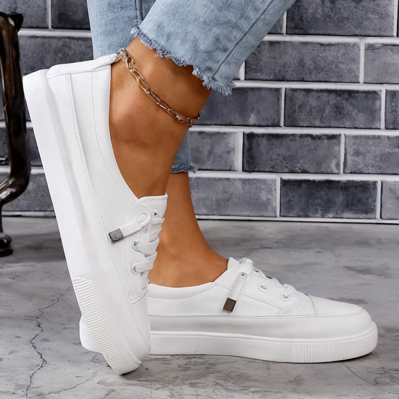 Women's Low Lace Up Sneakers Casual