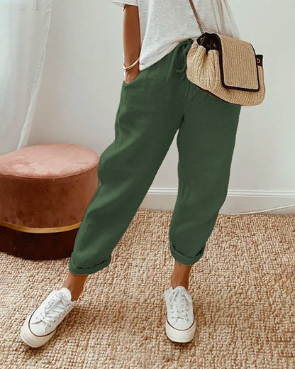 Elegant Waistband Trousers