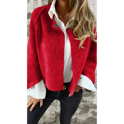 Women's Open Front Knitted Cardigan