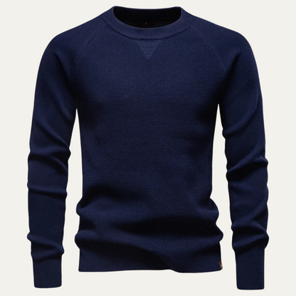 Men's Crew Neck Knitted Sweater