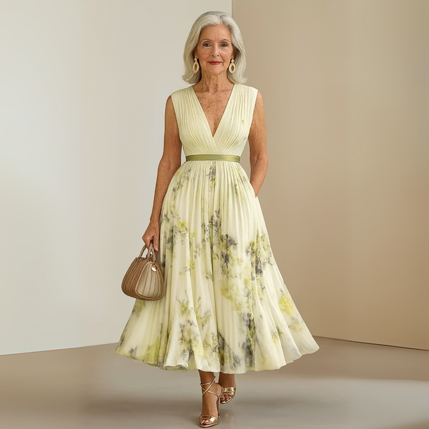Women's Sleeveless Summer Maxi Dress