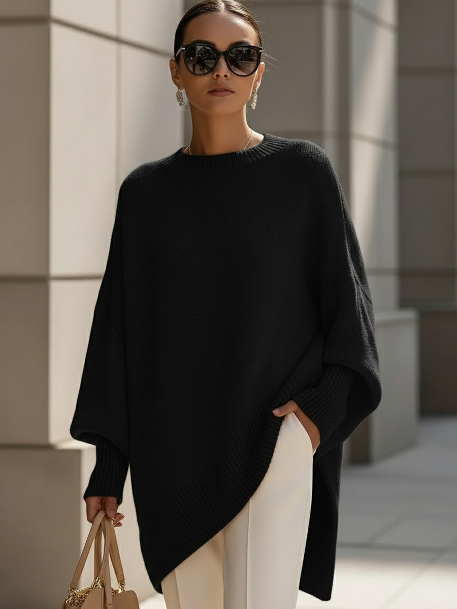 Women's Oversized Pocho Blouse