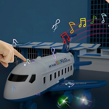 Flexible Passenger Airplane Toy Model