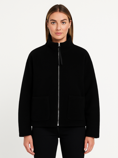 Cozy Large Sherpa Fleece Winter Coat