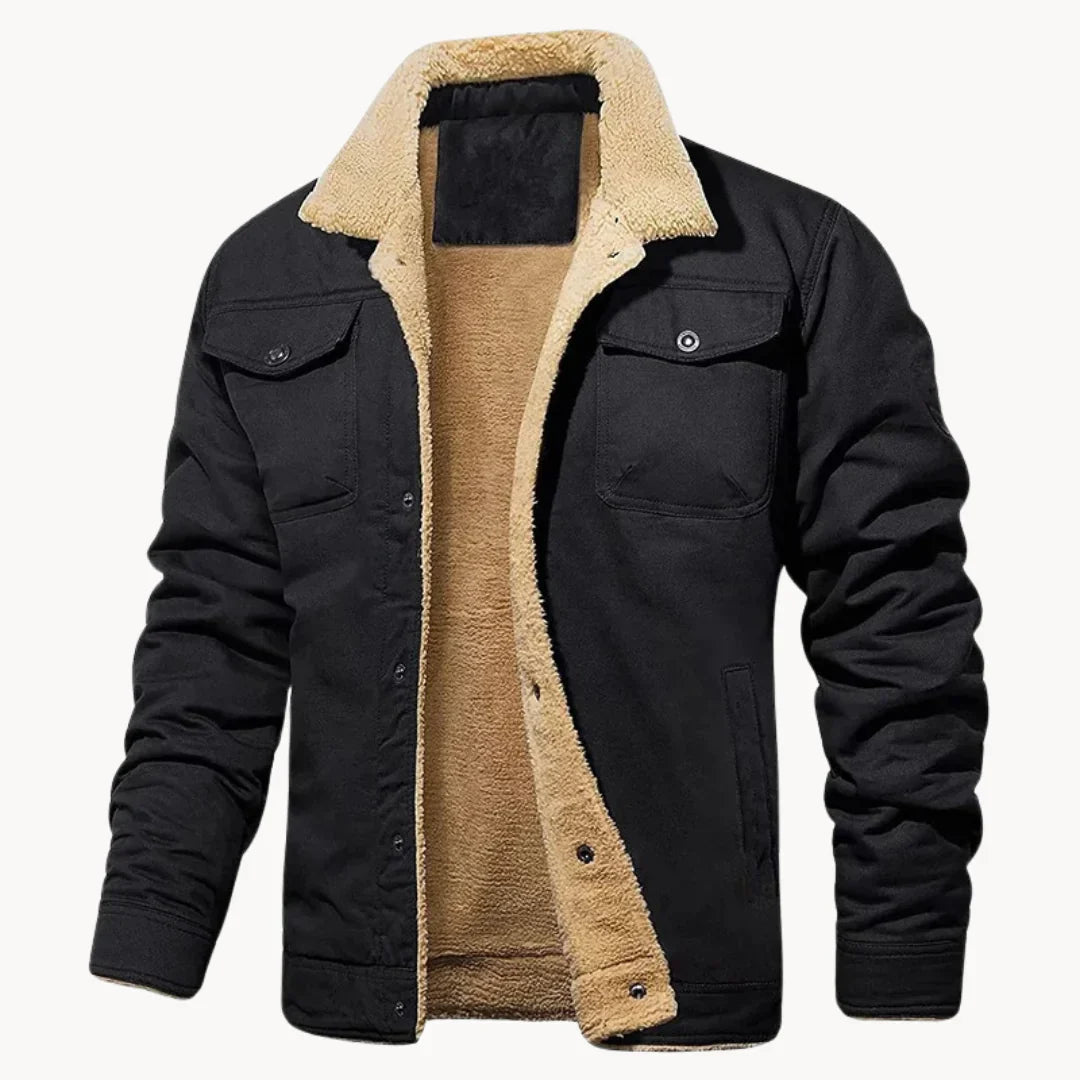 Modern Wool Bomber Jacket - VibreMode