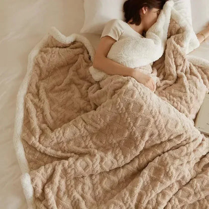 Thick Fleece Winter Blanket