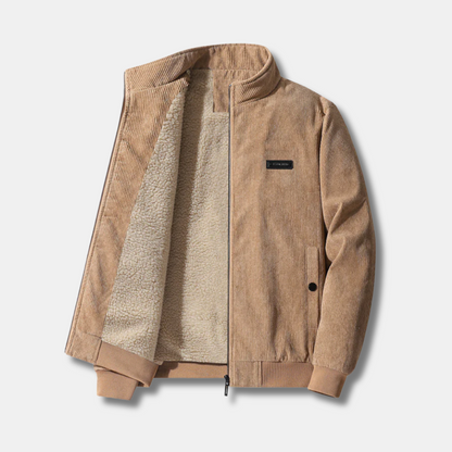 Corduroy Sherpa Lined Jacket