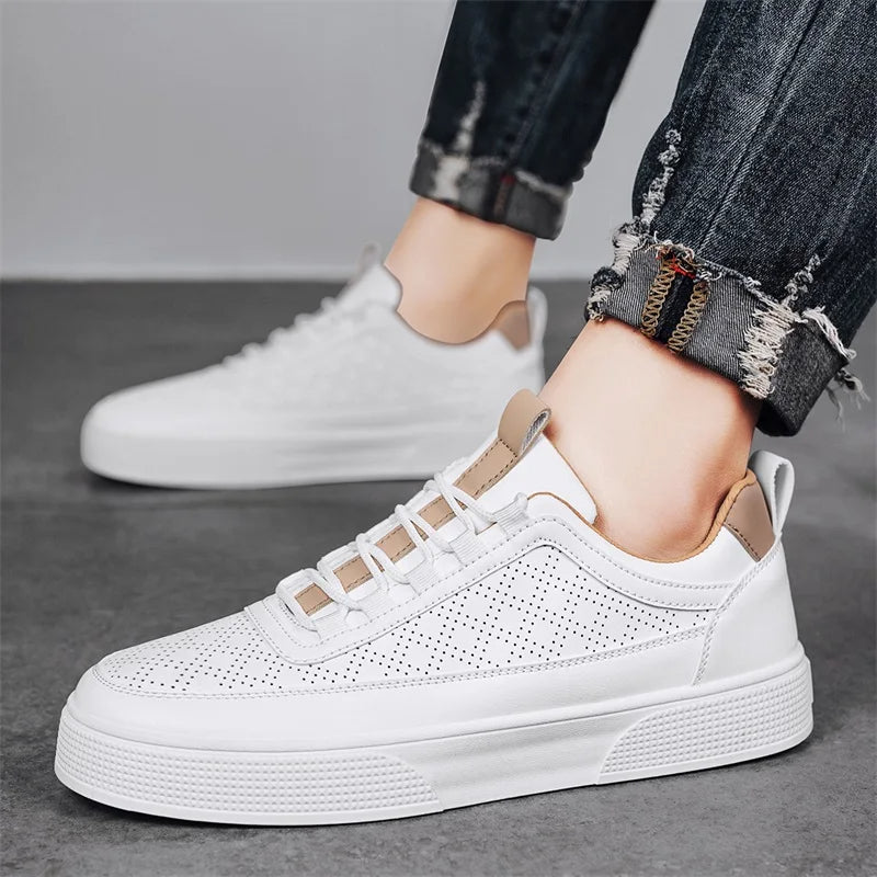 Leather Shoes Comfortable Urban Style - VibreMode