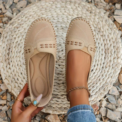 Women's Low Cut Loafers Closed Toe - VibreMode
