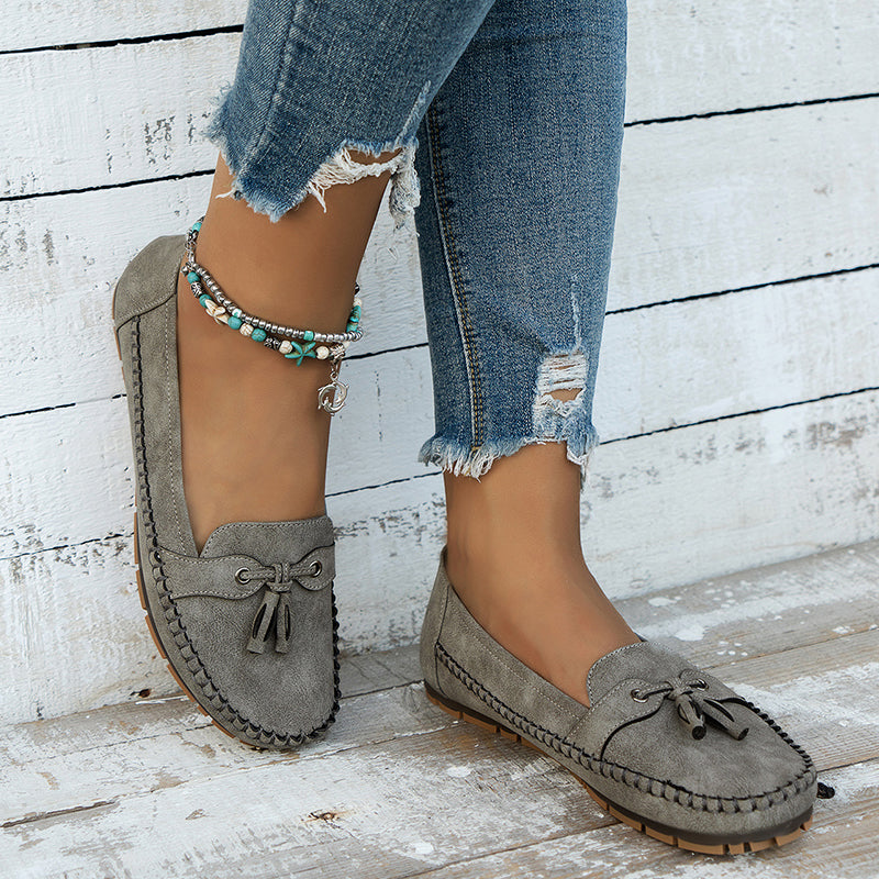 Women's Slip-On Loafers Front Detail