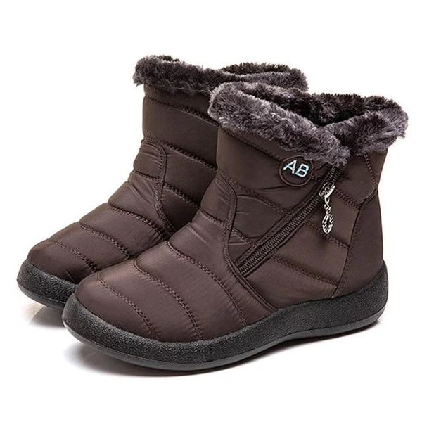 Women's Quilted Mid Ankle Flat Boots