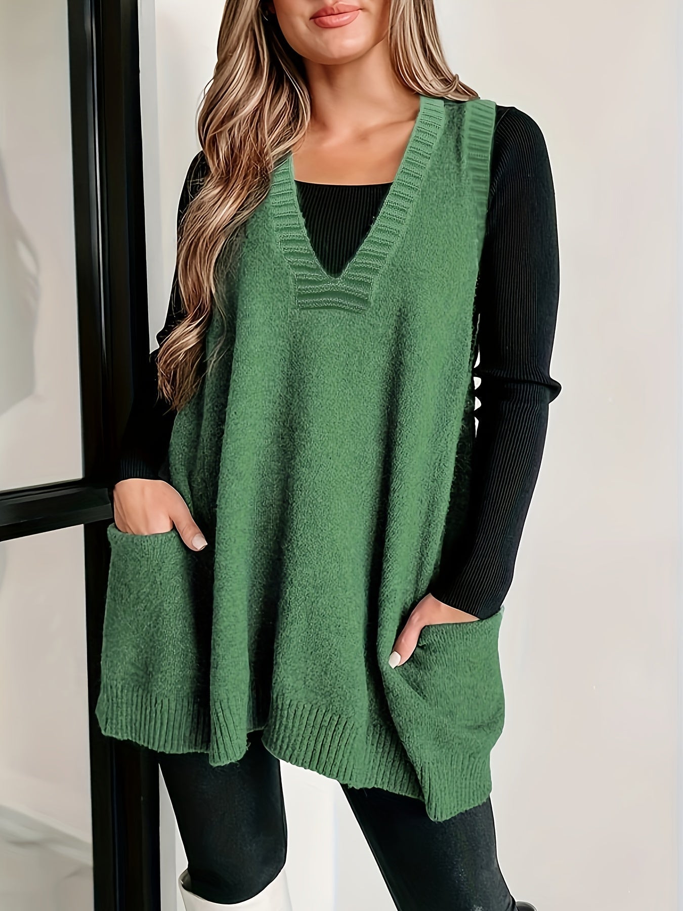 Women's V-Neck Vest Casual - VibreMode