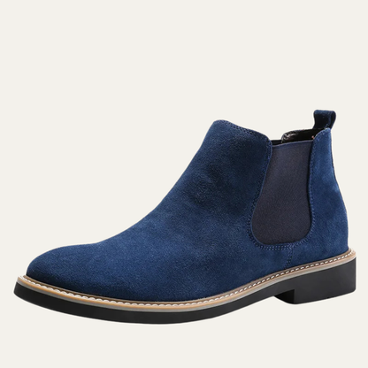 Men's Suede Chelsea Boots Black