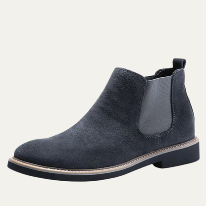 Men's Suede Chelsea Boots Black
